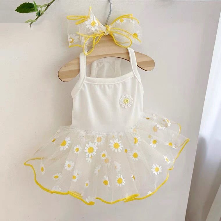 New Dog Clothes Cute Mesh Strawberry Strap Dress | Luxury Home Accessories | Heulog Glow
