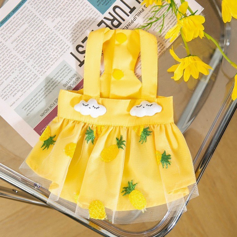 New Dog Clothes Cute Mesh Strawberry Strap Dress | Luxury Home Accessories | Heulog Glow