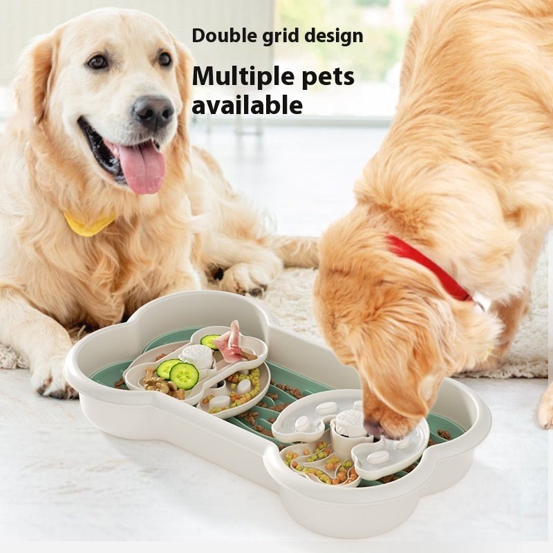 New Dog Educational Toys Slow Food Plate Anti-Chye Pet Bowl Pet Supplies | Luxury Home Accessories | Heulog Glow