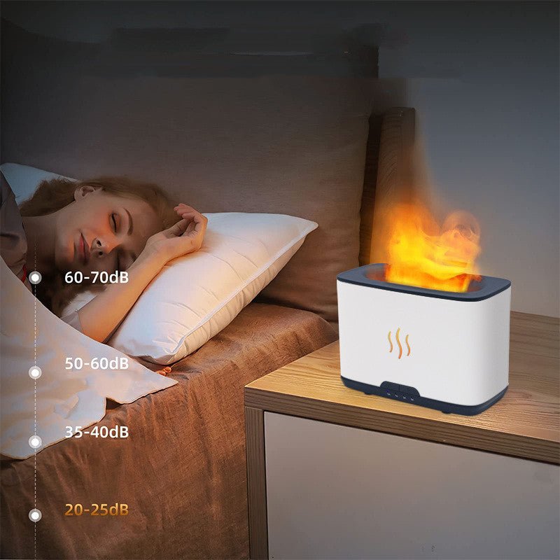 New Flame Aromatherapy Humidifier Household Desktop Large Capacity Home Decor | Luxury Home Accessories | Heulog Glow