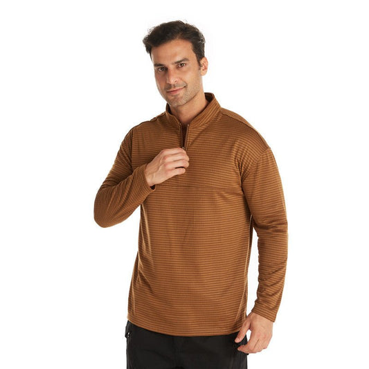 New Fleece Stand Collar Zipper Solid Pullover Shirt | Luxury Home Accessories | Heulog Glow