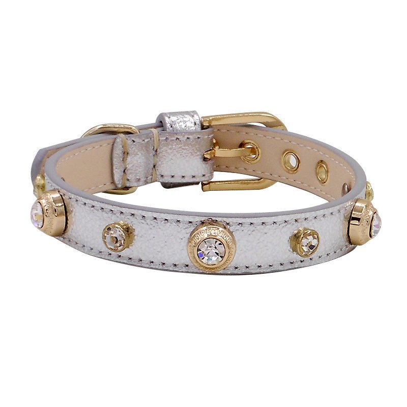 New Hot Sell Leather Pet Collar Multicolor | Luxury Home Accessories | Heulog Glow