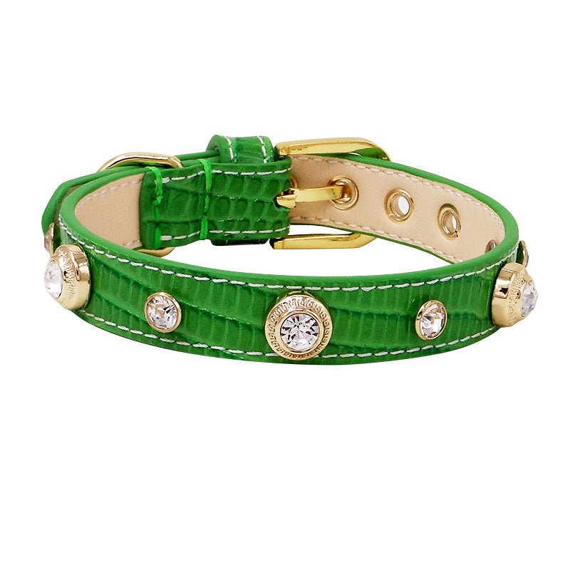 New Hot Sell Leather Pet Collar Multicolor | Luxury Home Accessories | Heulog Glow