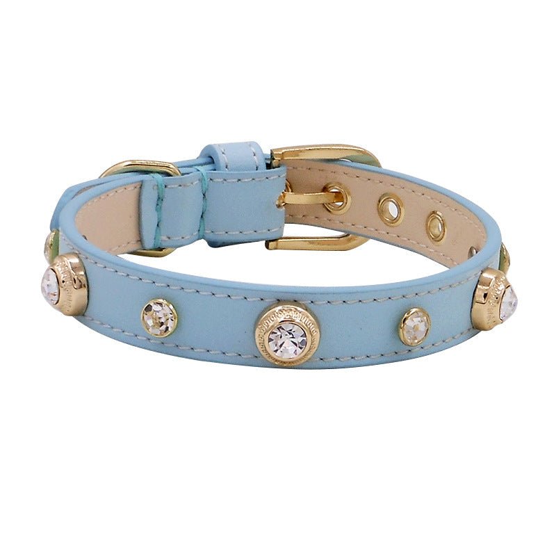 New Hot Sell Leather Pet Collar Multicolor | Luxury Home Accessories | Heulog Glow