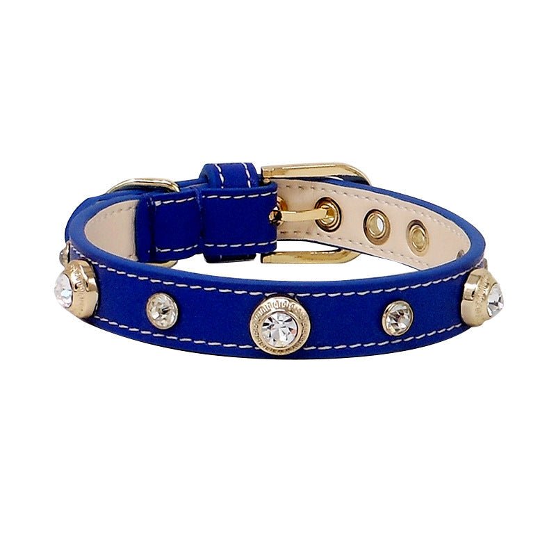 New Hot Sell Leather Pet Collar Multicolor | Luxury Home Accessories | Heulog Glow