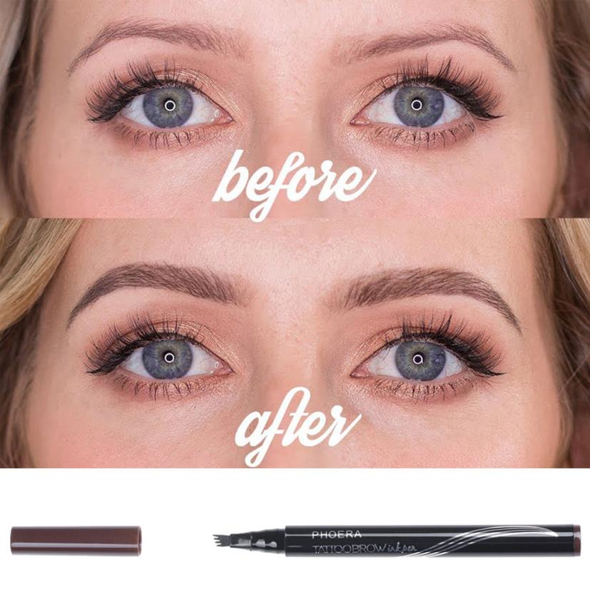 New Long Lasting Ultra-Fine Four-Comb Eyebrow Pencil | Luxury Home Accessories | Heulog Glow