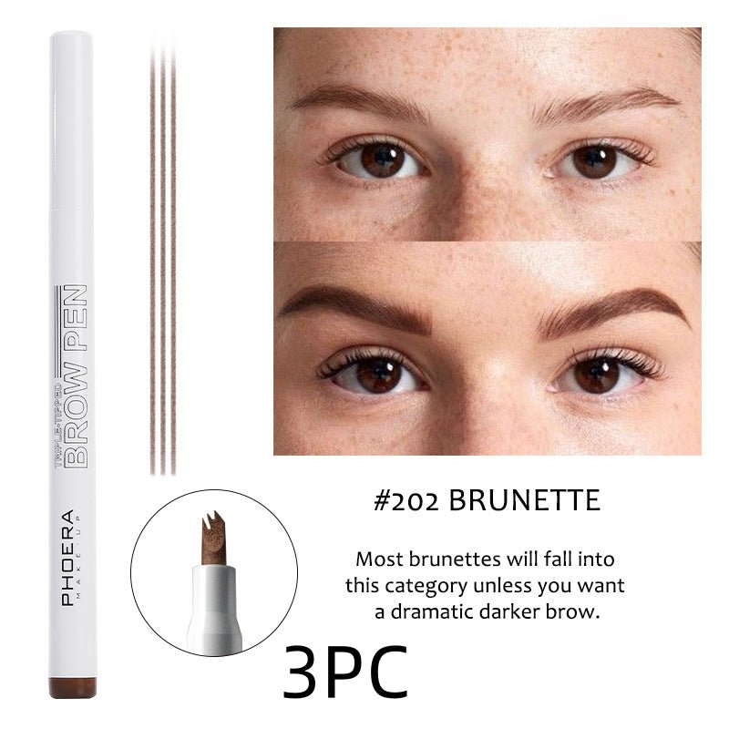 New Long Lasting Ultra-Fine Four-Comb Eyebrow Pencil | Luxury Home Accessories | Heulog Glow
