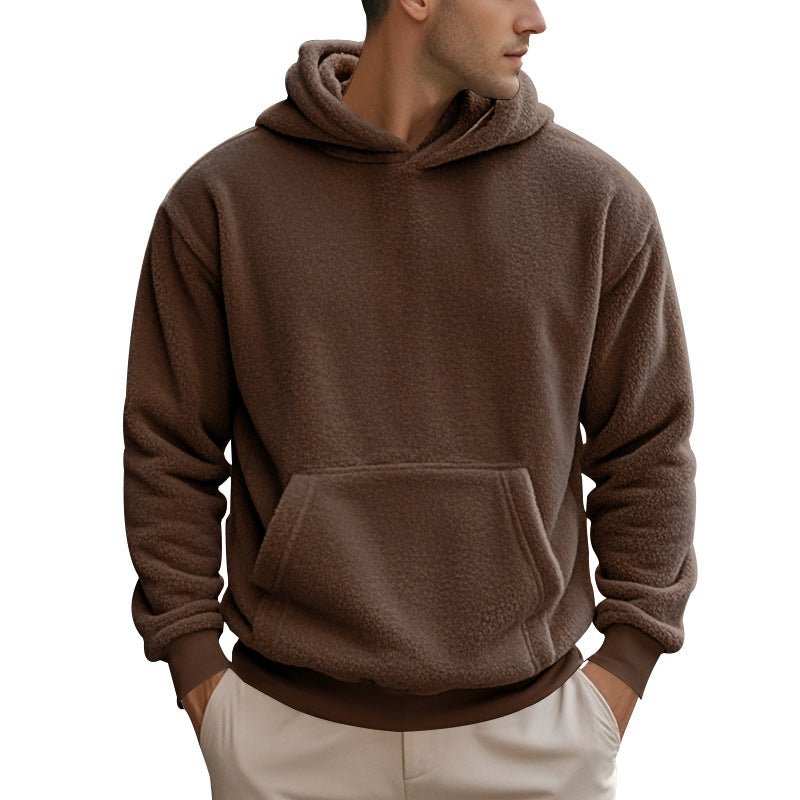 New Men's Double-sided Velvet Loose Sweater Men | Luxury Home Accessories | Heulog Glow
