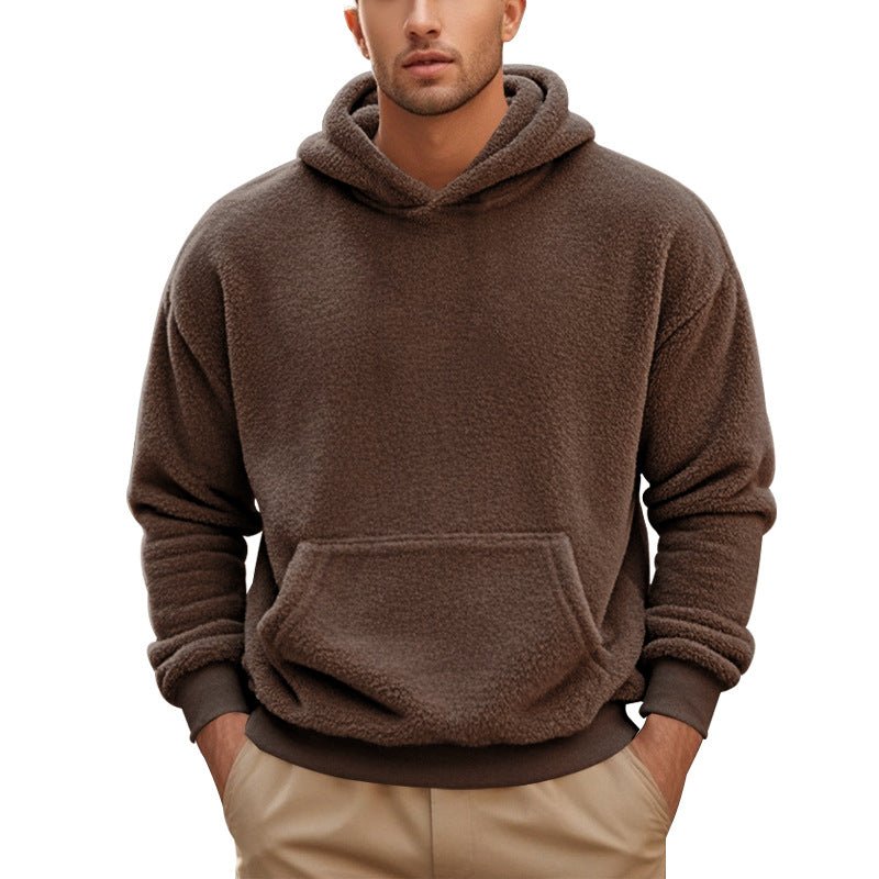 New Men's Double-sided Velvet Loose Sweater Men | Luxury Home Accessories | Heulog Glow