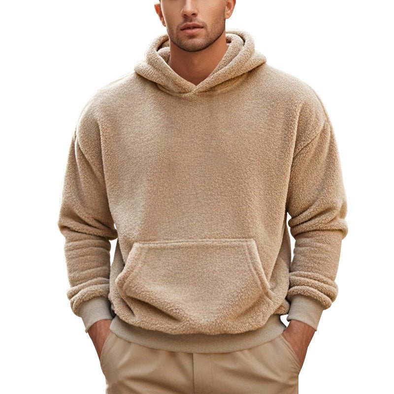 New Men's Double-sided Velvet Loose Sweater Men | Luxury Home Accessories | Heulog Glow