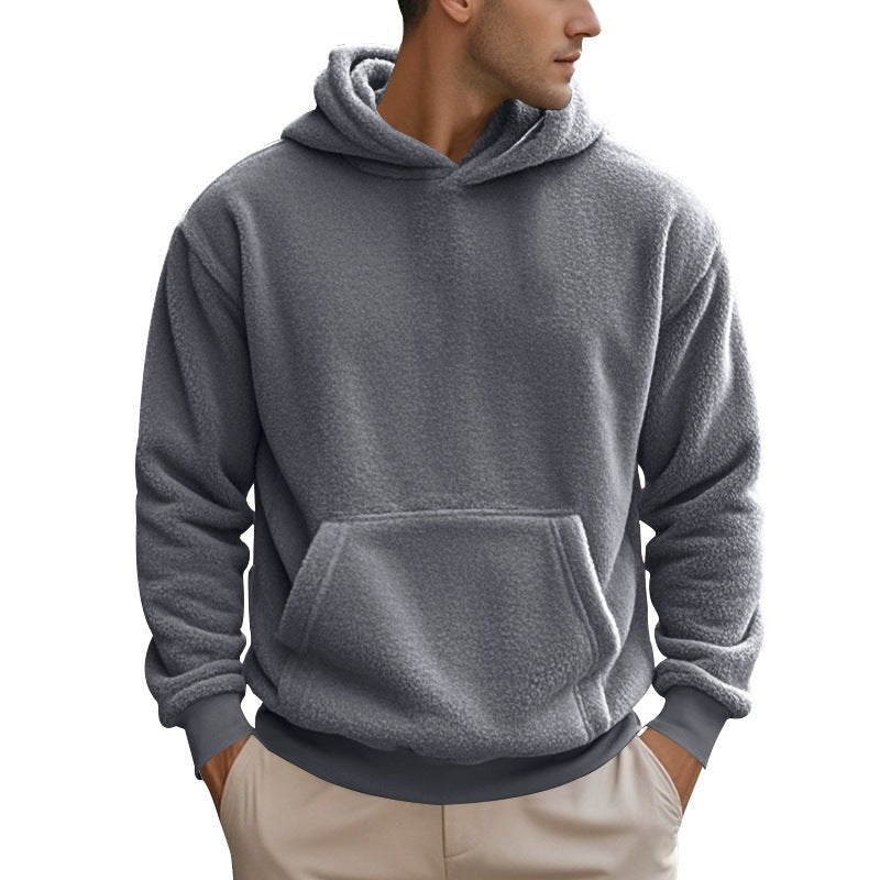 New Men's Double-sided Velvet Loose Sweater Men | Luxury Home Accessories | Heulog Glow