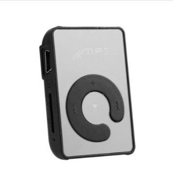 New Mini Fashion SD TF Mirror Portable MP3 Player Clip Media Player Sport Button Mp3 Music Player Walkman Lettore Black | Luxury Home Accessories | Heulog Glow