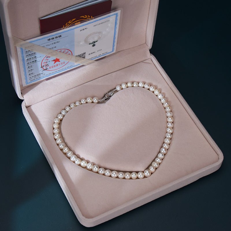 New Natural Freshwater Pearl Necklace Gift | Luxury Home Accessories | Heulog Glow