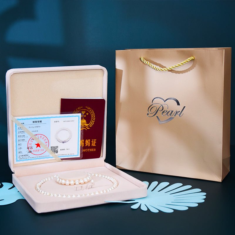 New Natural Freshwater Pearl Necklace Gift | Luxury Home Accessories | Heulog Glow