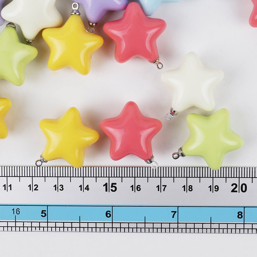 New Pendant Cream Epoxy Beads Keychain Accessories | Luxury Home Accessories | Heulog Glow