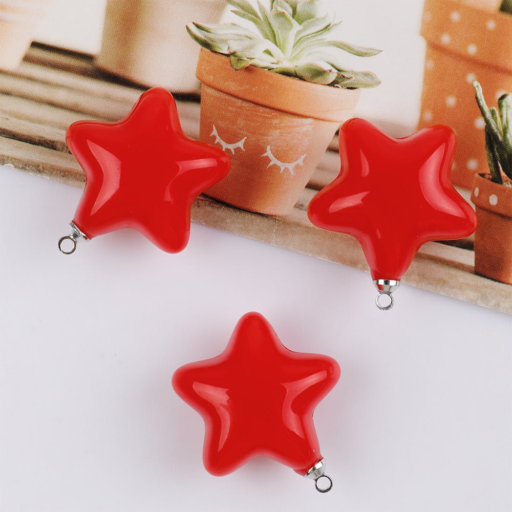 New Pendant Cream Epoxy Beads Keychain Accessories | Luxury Home Accessories | Heulog Glow