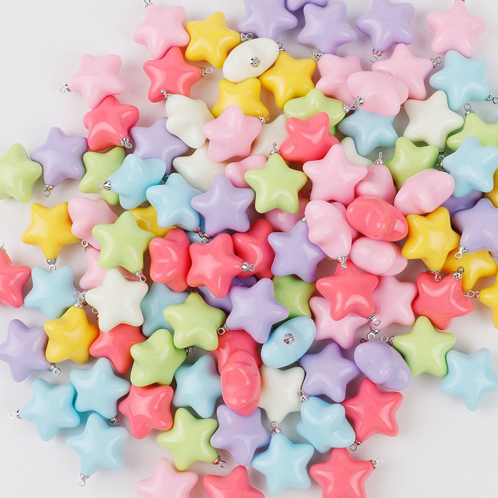 New Pendant Cream Epoxy Beads Keychain Accessories | Luxury Home Accessories | Heulog Glow