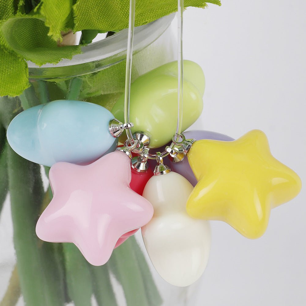 New Pendant Cream Epoxy Beads Keychain Accessories | Luxury Home Accessories | Heulog Glow