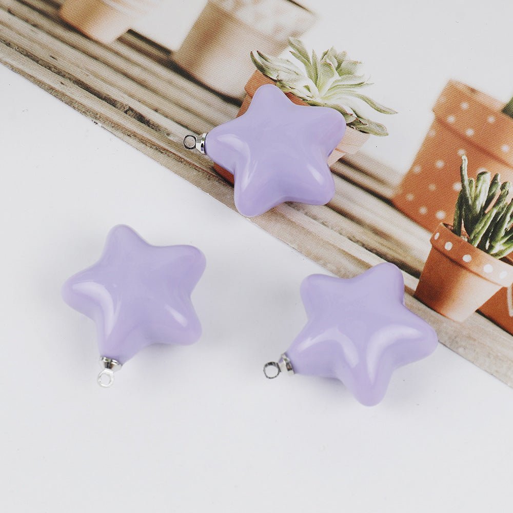 New Pendant Cream Epoxy Beads Keychain Accessories | Luxury Home Accessories | Heulog Glow