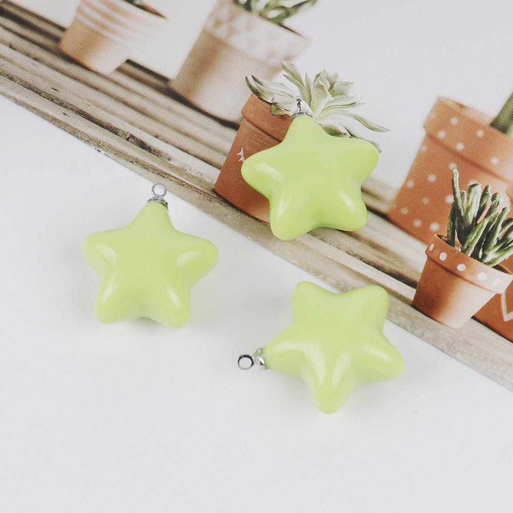 New Pendant Cream Epoxy Beads Keychain Accessories | Luxury Home Accessories | Heulog Glow