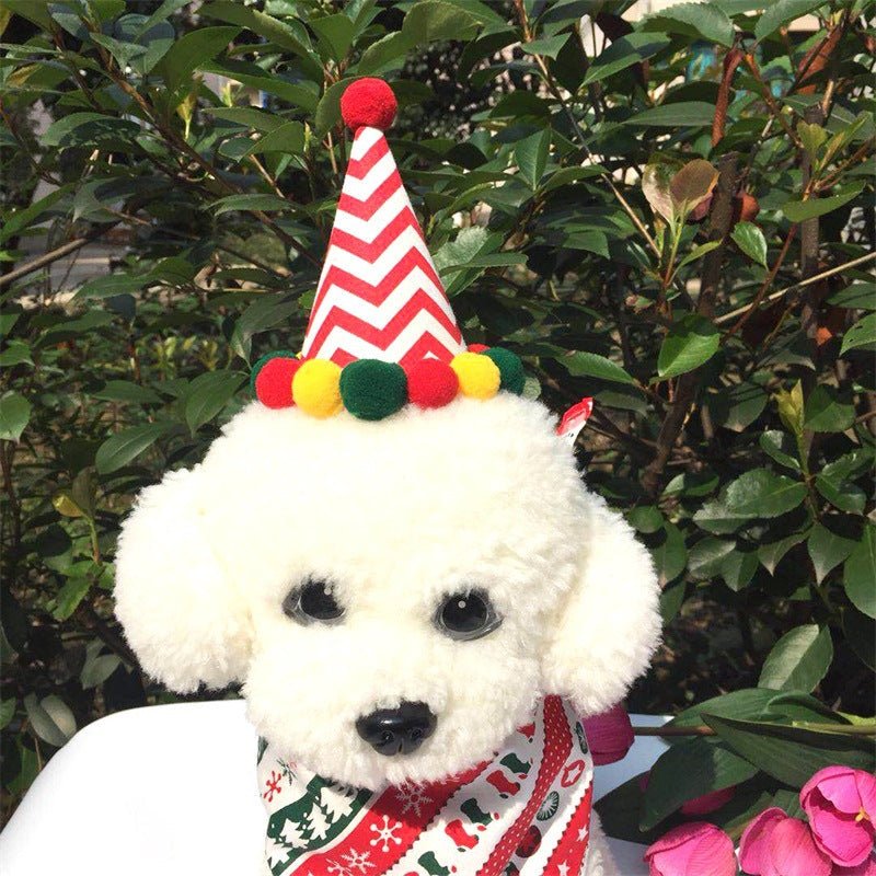 New Pet Christmas Ornament Hat Bow Tie | Luxury Home Accessories | Heulog Glow
