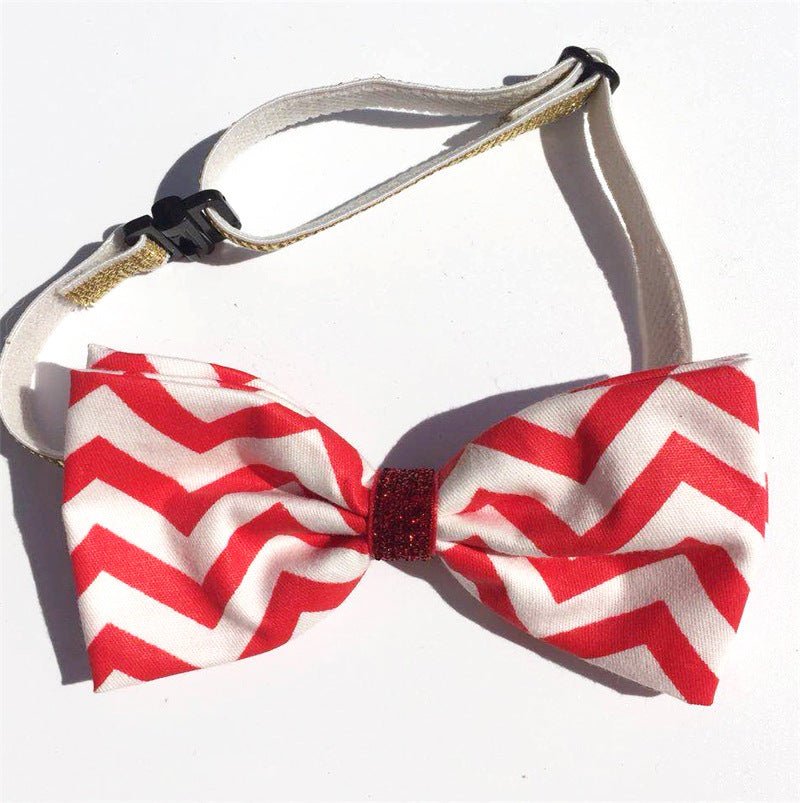 New Pet Christmas Ornament Hat Bow Tie | Luxury Home Accessories | Heulog Glow