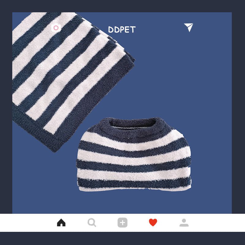 New Pet Dog Clothes Soft Striped Sweater | Luxury Home Accessories | Heulog Glow