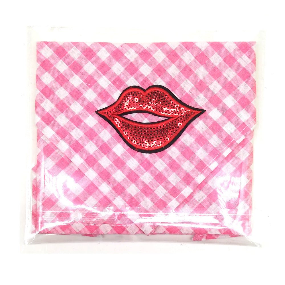 New Pet Dog Valentine's Day Triangle Towel | Luxury Home Accessories | Heulog Glow