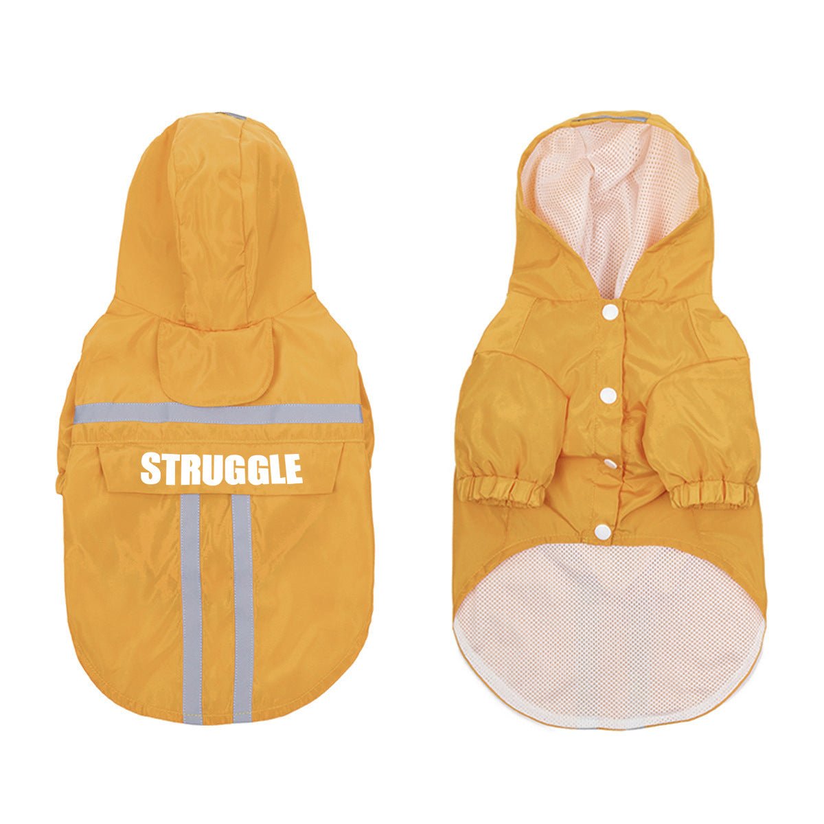 New Style Pet Raincoat With Reflective Strips | Luxury Home Accessories | Heulog Glow