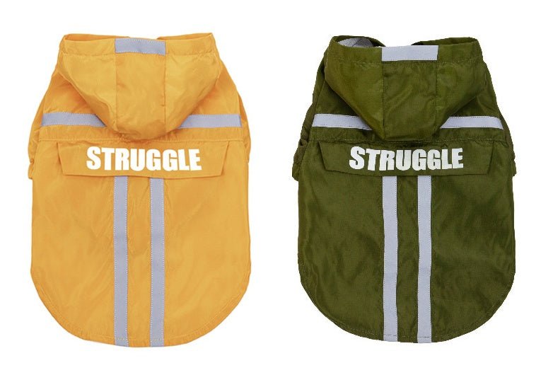 New Style Pet Raincoat With Reflective Strips | Luxury Home Accessories | Heulog Glow
