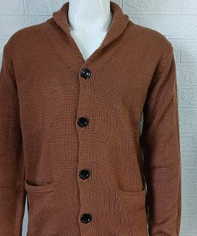 New Sweater Men's Euro American Solid Long Sleeve Knitted Cardigan | Luxury Home Accessories | Heulog Glow
