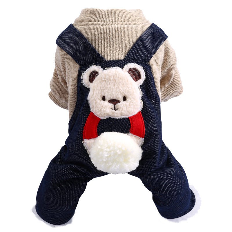 New Warm Thick Cotton Padded Coat Hug Bear Four Legged Coat | Luxury Home Accessories | Heulog Glow