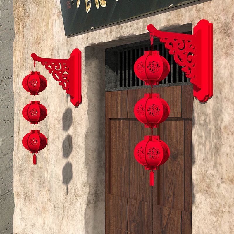 New Year Decorative Lantern Chinese New Year Pendant | Luxury Home Accessories | Heulog Glow