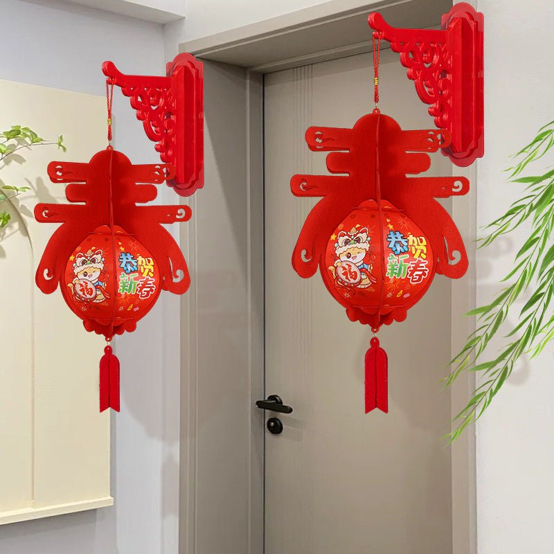 New Year Decorative Lantern Chinese New Year Pendant | Luxury Home Accessories | Heulog Glow
