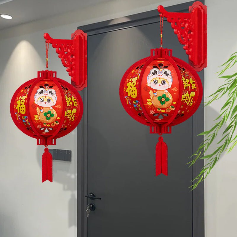 New Year Decorative Lantern Chinese New Year Pendant | Luxury Home Accessories | Heulog Glow