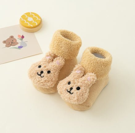 Newborn Baby Socks Terry Fleece-lined Thickened Autumn And Winter Style | Luxury Home Accessories | Heulog Glow