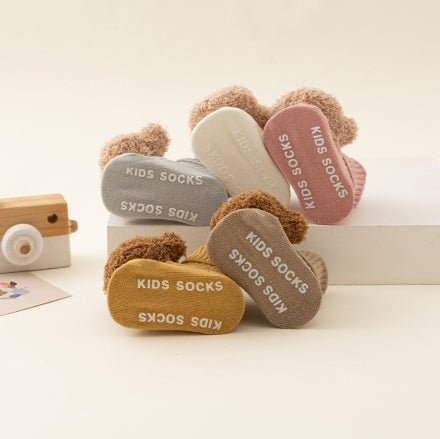 Newborn Baby Socks Terry Fleece-lined Thickened Autumn And Winter Style | Luxury Home Accessories | Heulog Glow