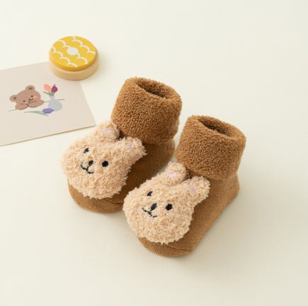 Newborn Baby Socks Terry Fleece-lined Thickened Autumn And Winter Style | Luxury Home Accessories | Heulog Glow