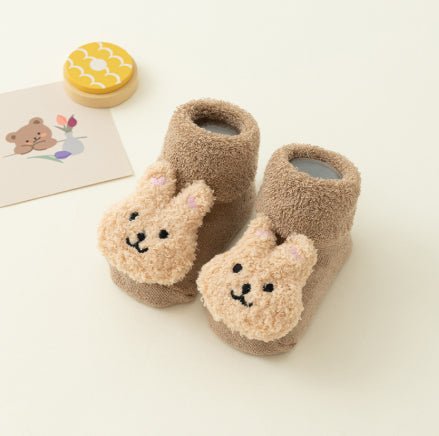 Newborn Baby Socks Terry Fleece-lined Thickened Autumn And Winter Style | Luxury Home Accessories | Heulog Glow