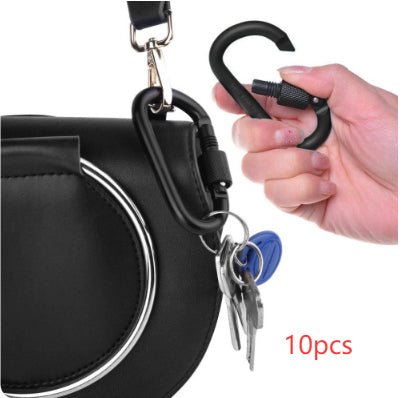 No. 8 Carabiner D Type Bold 8CM Aluminum Alloy | Luxury Home Accessories | Heulog Glow