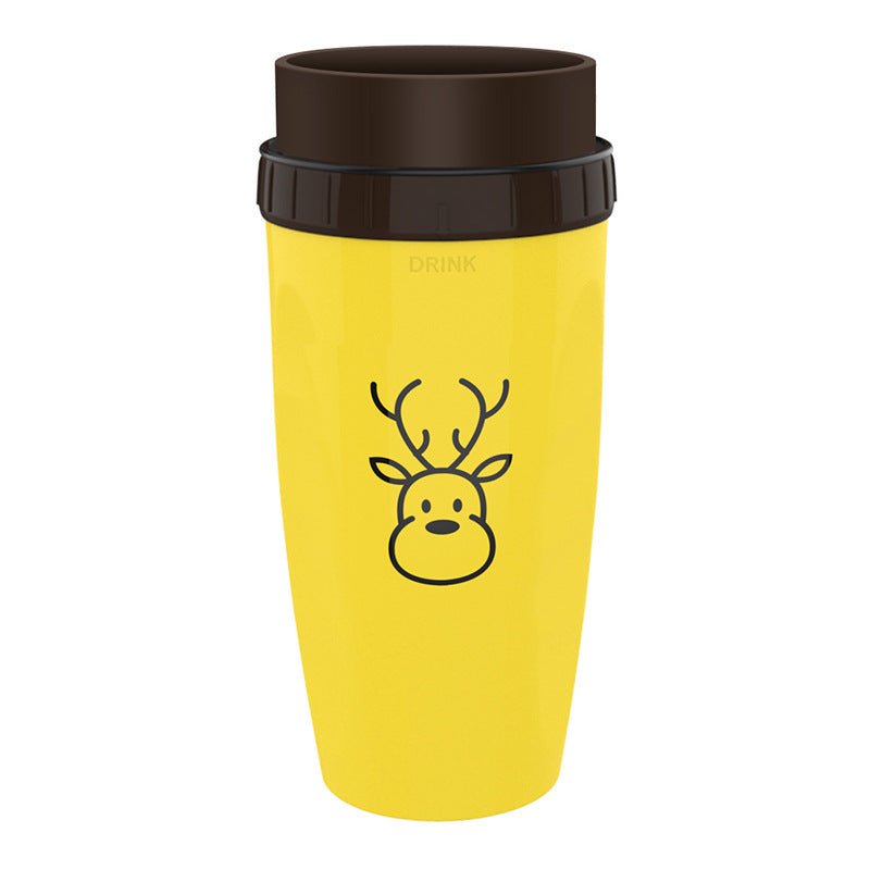 No Cover Twist Cup Travel Portable Cup Double Insulation Tumbler Straw Sippy Water Bottles Portable For Children Adults | Luxury Home Accessories | Heulog Glow