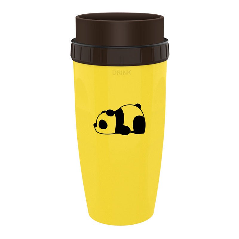No Cover Twist Cup Travel Portable Cup Double Insulation Tumbler Straw Sippy Water Bottles Portable For Children Adults | Luxury Home Accessories | Heulog Glow