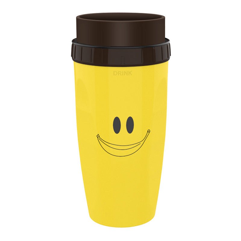 No Cover Twist Cup Travel Portable Cup Double Insulation Tumbler Straw Sippy Water Bottles Portable For Children Adults | Luxury Home Accessories | Heulog Glow