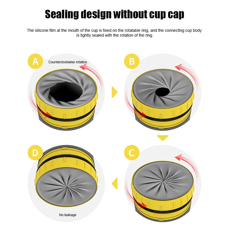 No Cover Twist Cup Travel Portable Cup Double Insulation Tumbler Straw Sippy Water Bottles Portable For Children Adults | Luxury Home Accessories | Heulog Glow