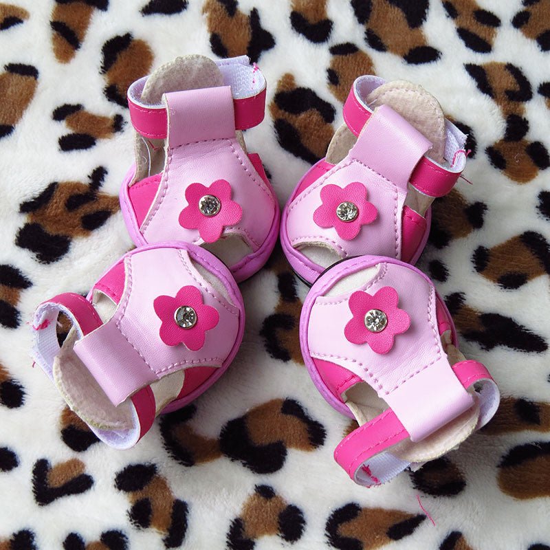 Non-slip Pet Sandals Cute Summer Puppy Shoes | Luxury Home Accessories | Heulog Glow