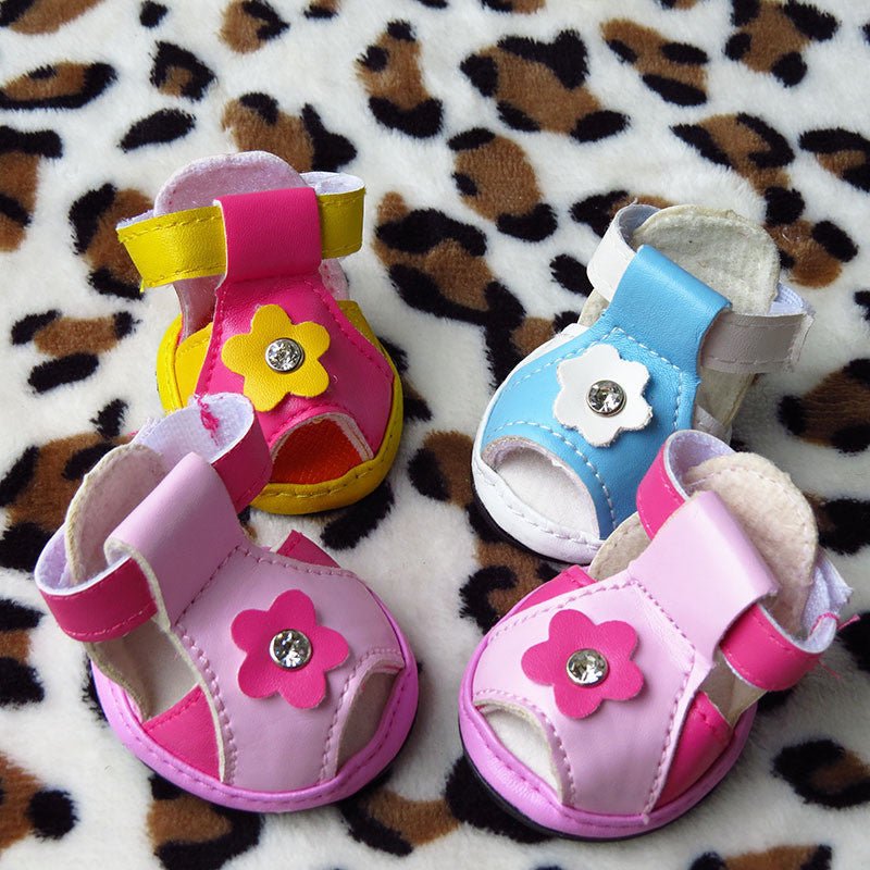 Non-slip Pet Sandals Cute Summer Puppy Shoes | Luxury Home Accessories | Heulog Glow