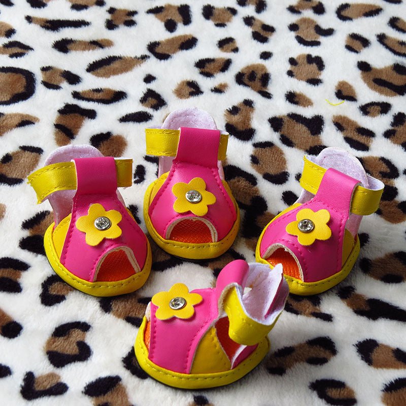 Non-slip Pet Sandals Cute Summer Puppy Shoes | Luxury Home Accessories | Heulog Glow