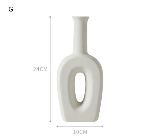 Nordic decoration ceramic vase | Luxury Home Accessories | Heulog Glow