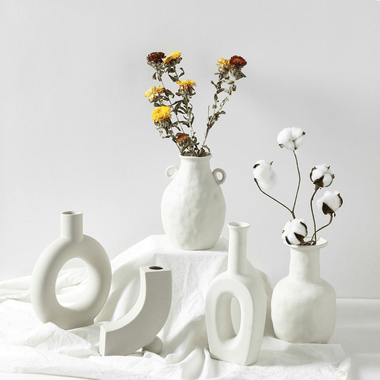 Nordic decoration ceramic vase | Luxury Home Accessories | Heulog Glow