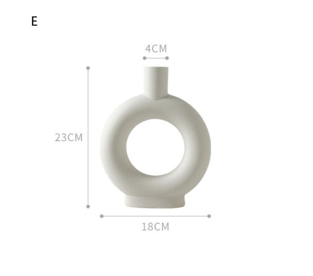 Nordic decoration ceramic vase | Luxury Home Accessories | Heulog Glow